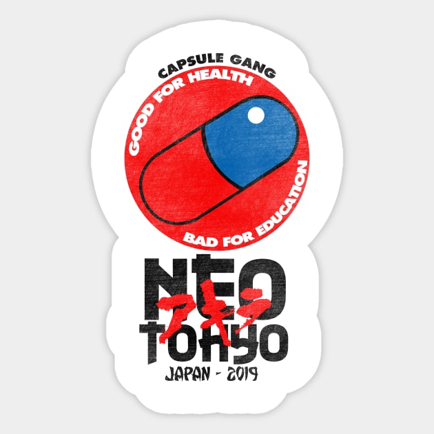 Neo Tokyo Sticker by Melonseta